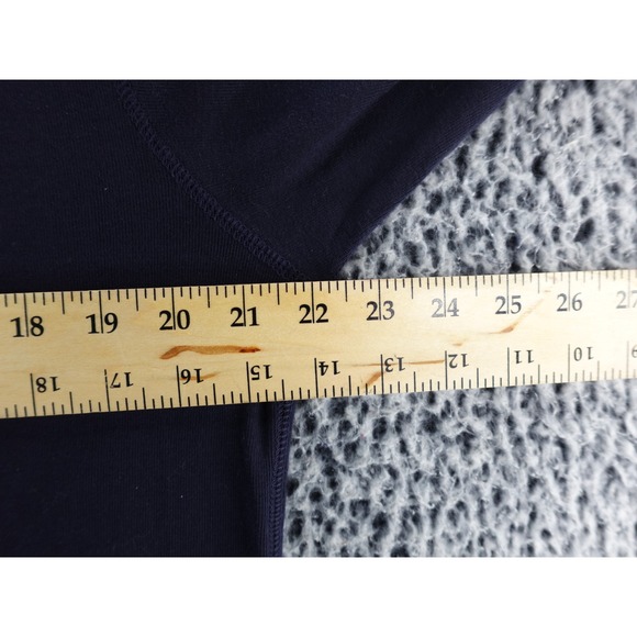 Banana Republic Mens Long Sleeve V Neck T Shirt Navy Blue Size L - Picture 7 of 13